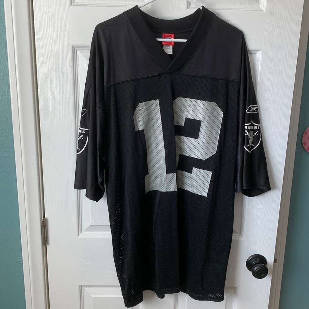 Oakland Raiders “Rich Gannon” NFL Jersey Size Mens Large fits like a XL
